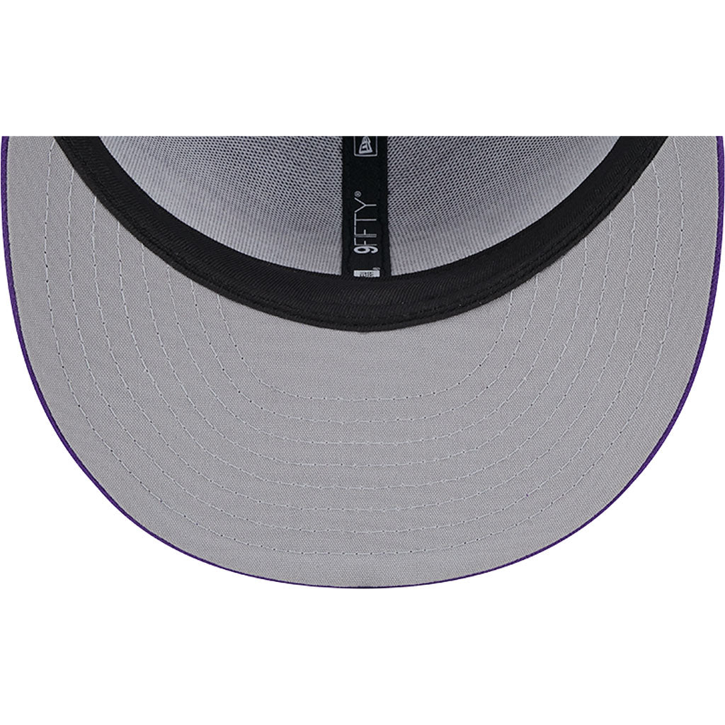NBA Los Angeles Lakers New Era OTC Trucker 9FIFTY Snapback Hat - Purple