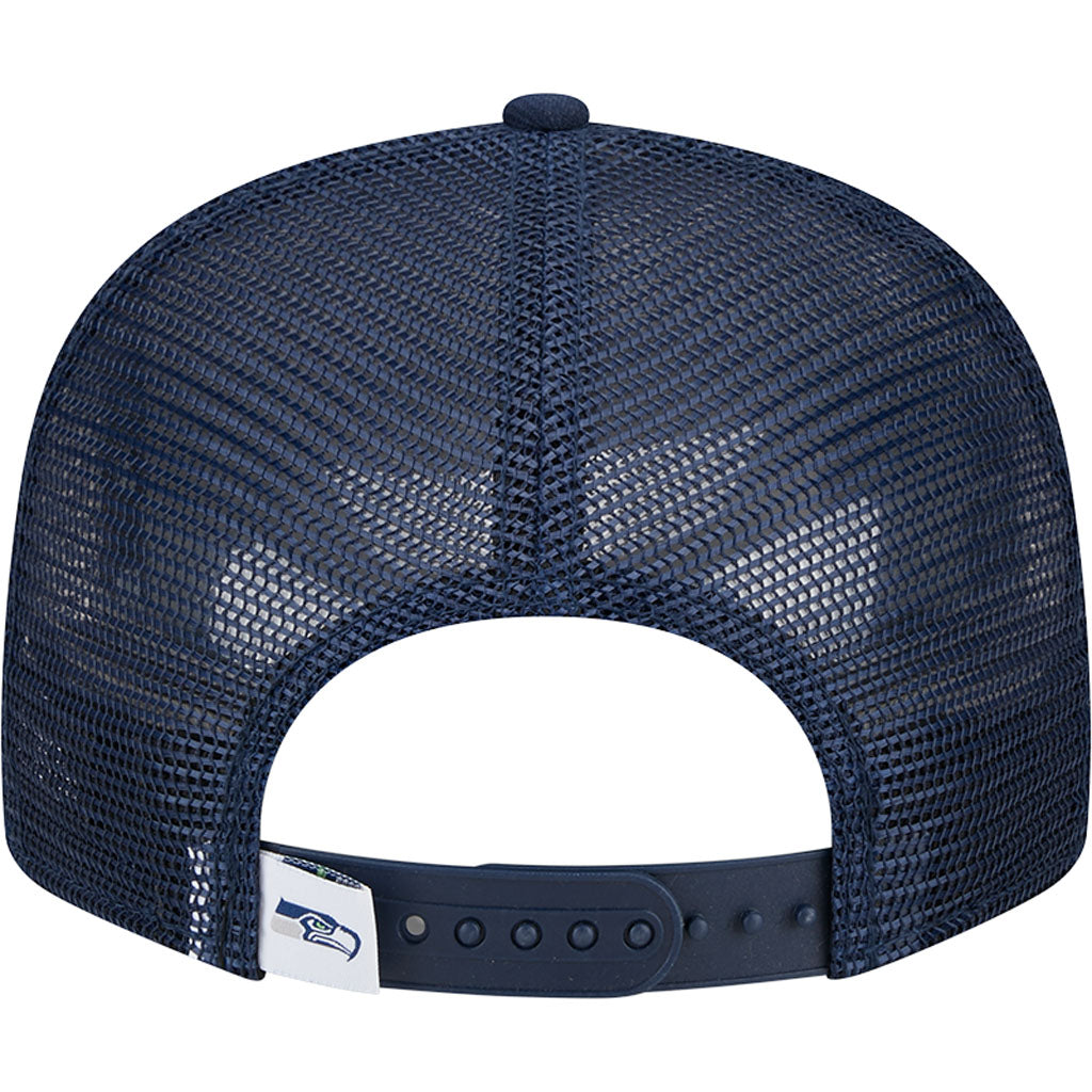 NFL Seattle Seahawks New Era Primary OTC Trucker 9FIFTY Snapback Hat - Navy