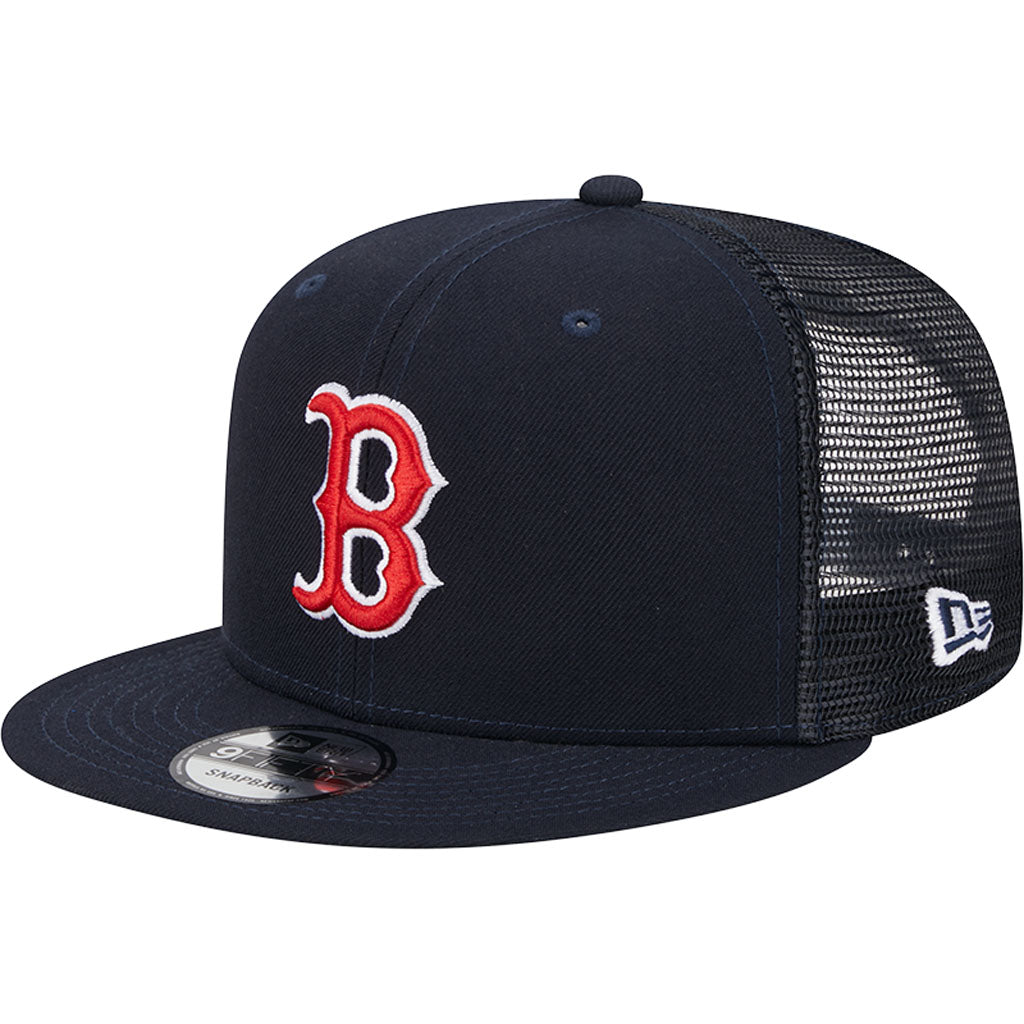 MLB Boston Red Sox New Era OTC Trucker 9FIFTY Snapback Hat - Navy