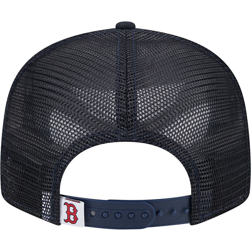 MLB Boston Red Sox New Era OTC Trucker 9FIFTY Snapback Hat - Navy