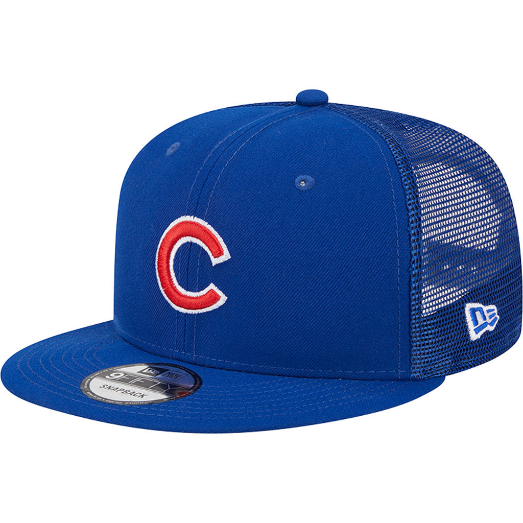 MLB Chicago Cubs New Era OTC Trucker 9FIFTY Snapback Hat - Blue