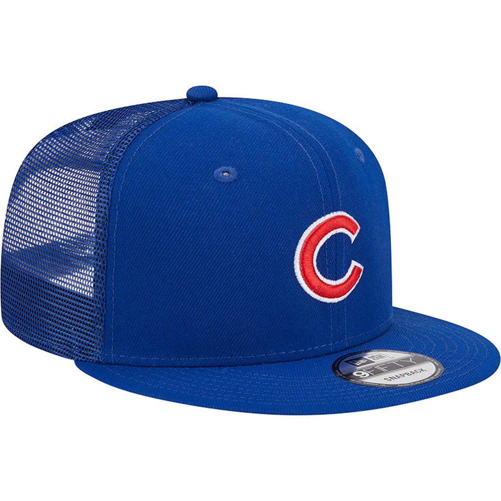 MLB Chicago Cubs New Era OTC Trucker 9FIFTY Snapback Hat - Blue