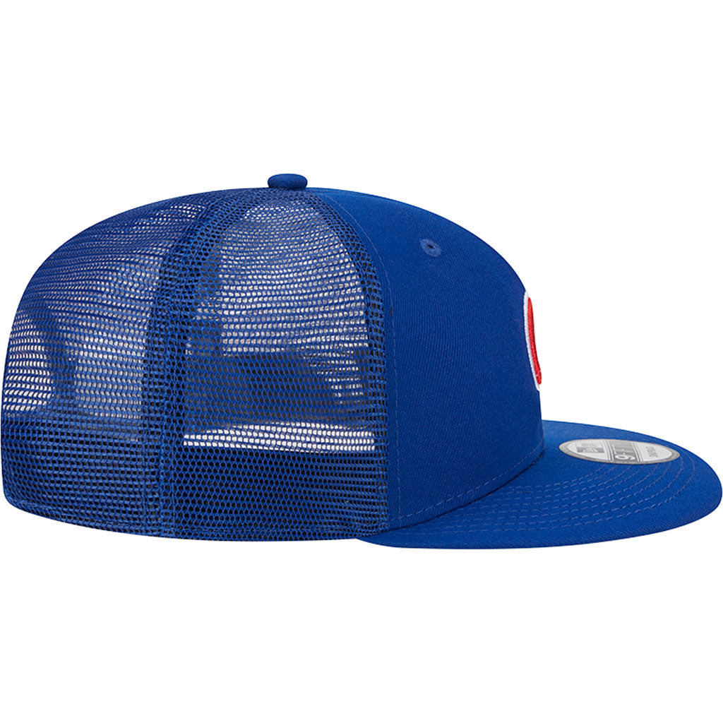MLB Chicago Cubs New Era OTC Trucker 9FIFTY Snapback Hat - Blue