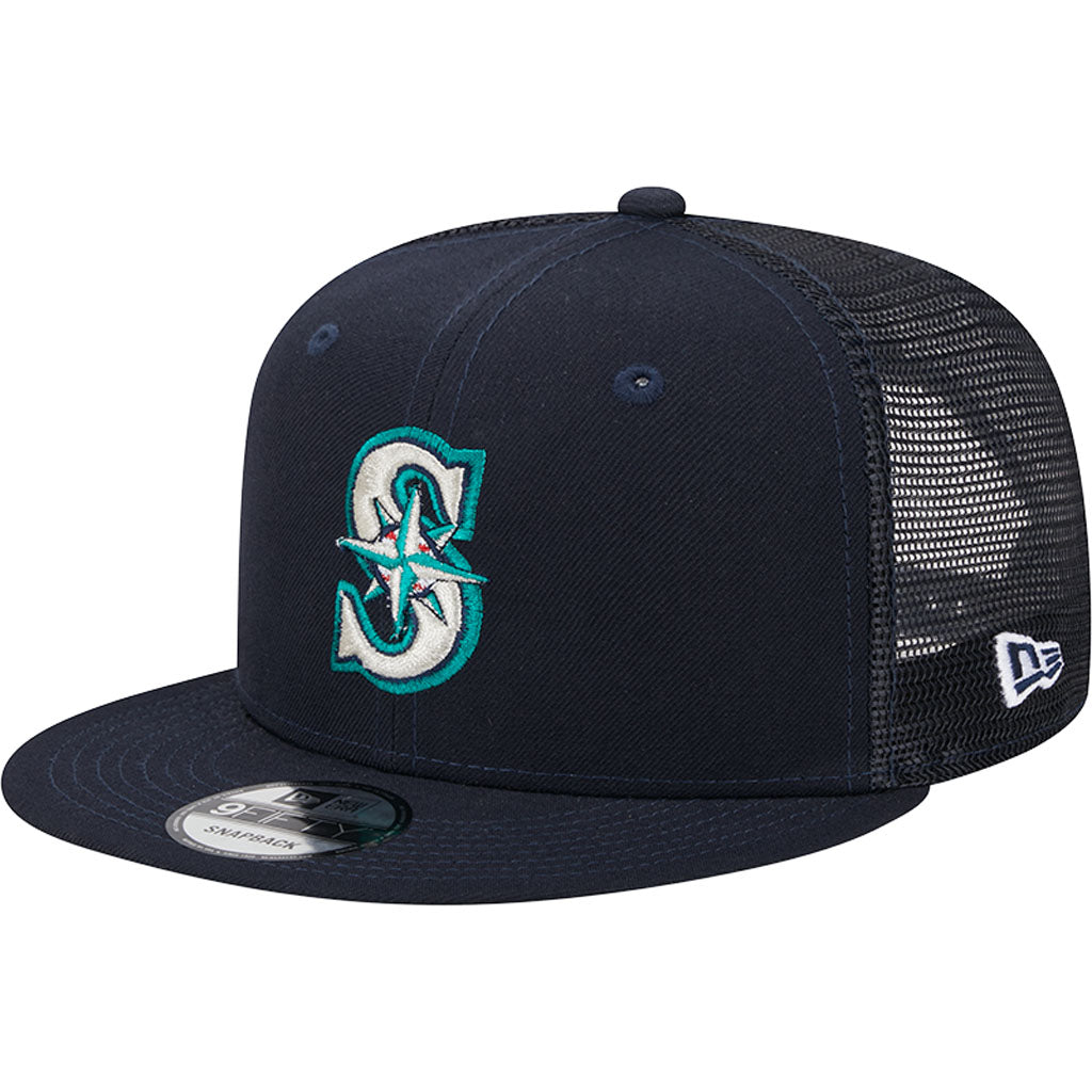 MLB Seattle Mariners New Era OTC Trucker 9FIFTY Snapback Hat - Navy