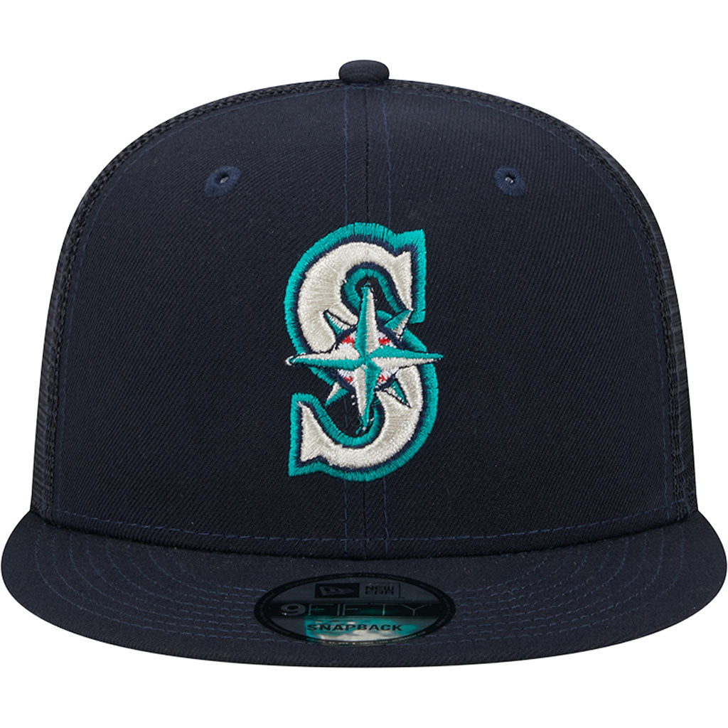 MLB Seattle Mariners New Era OTC Trucker 9FIFTY Snapback Hat - Navy