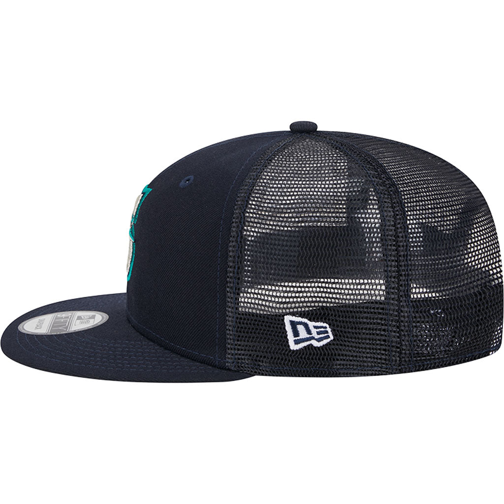 MLB Seattle Mariners New Era OTC Trucker 9FIFTY Snapback Hat - Navy