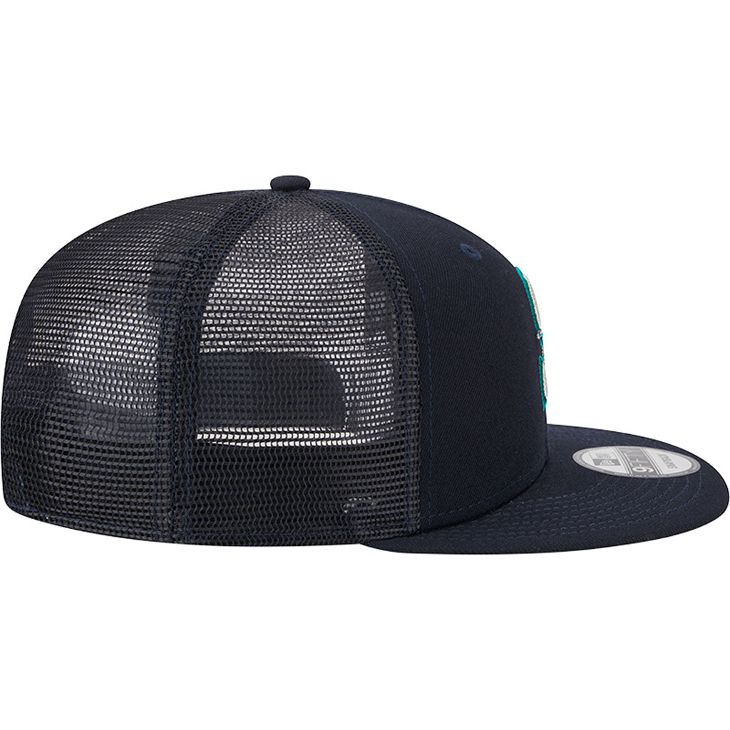 MLB Seattle Mariners New Era OTC Trucker 9FIFTY Snapback Hat - Navy