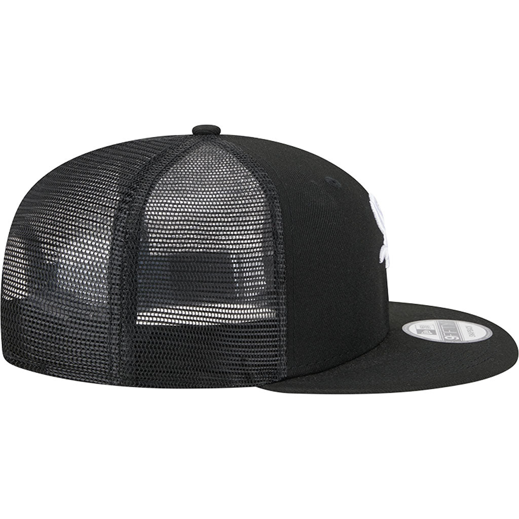 MLB Chicago White Sox New Era OTC Trucker 9FIFTY Snapback Hat - Black
