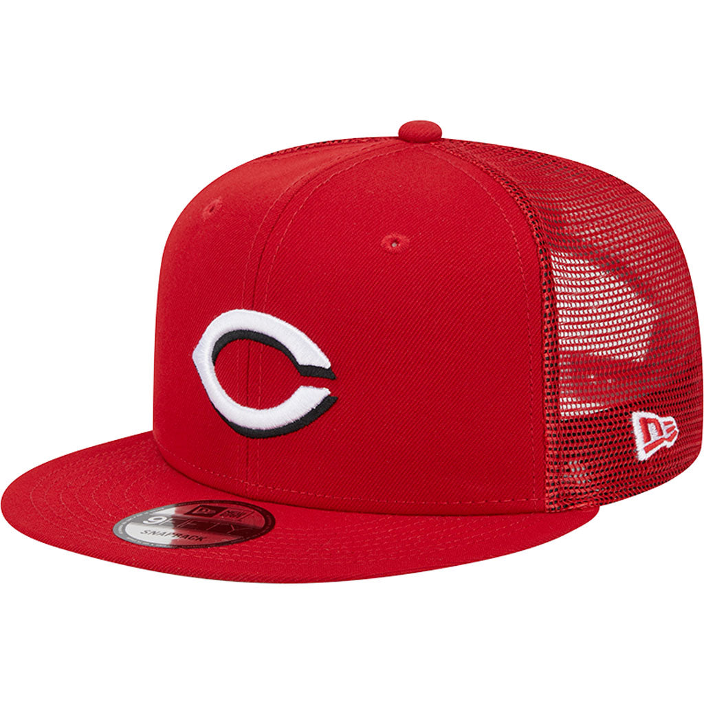 MLB Cincinnati Reds New Era OTC Trucker 9FIFTY Snapback Hat - Red