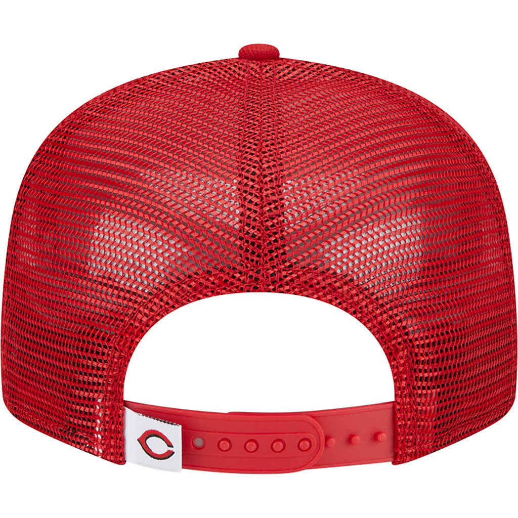 MLB Cincinnati Reds New Era OTC Trucker 9FIFTY Snapback Hat - Red