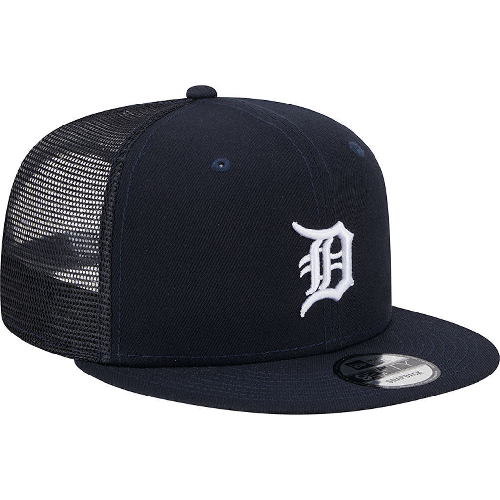 MLB Detroit Tigers New Era OTC Trucker 9FIFTY Snapback Hat - Navy