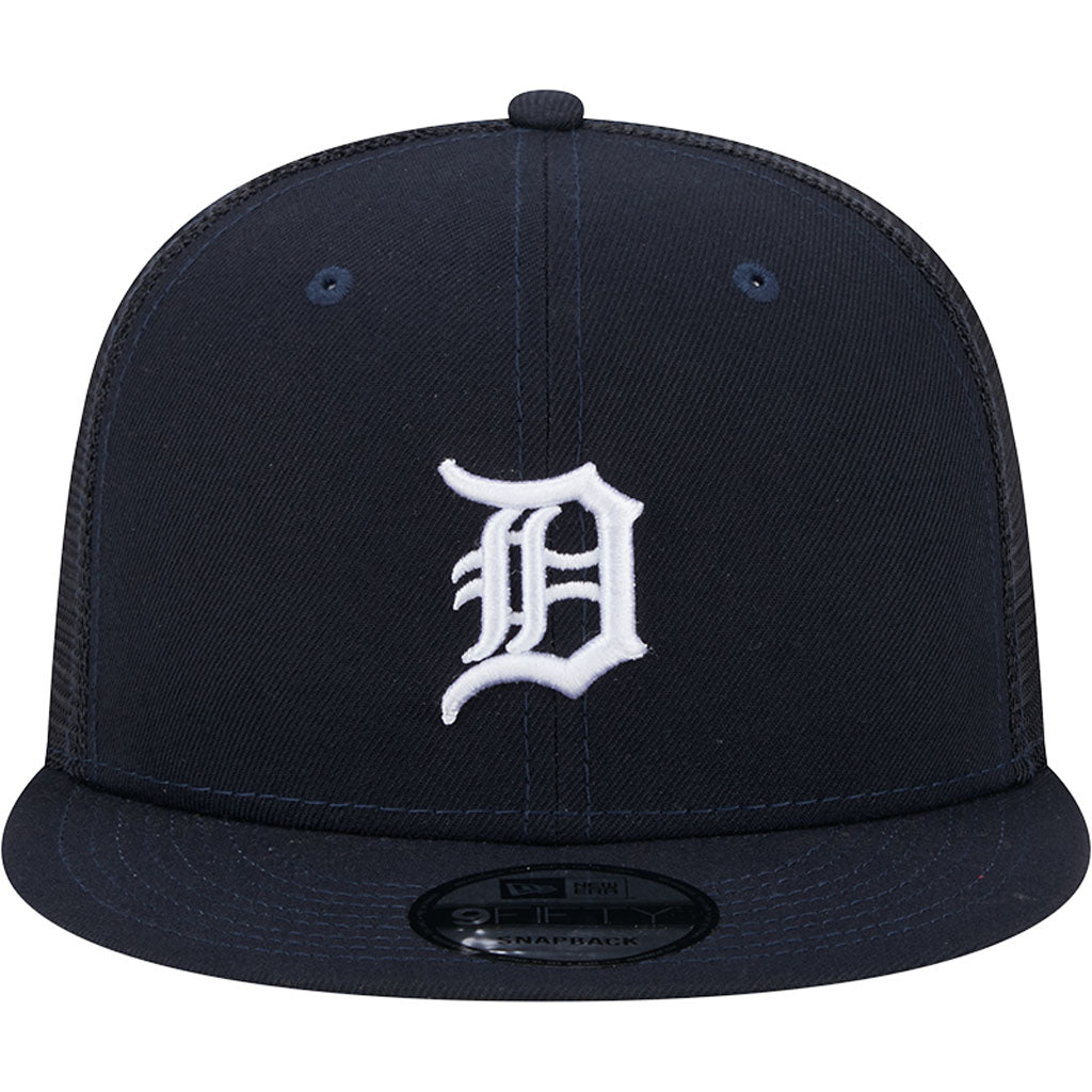MLB Detroit Tigers New Era OTC Trucker 9FIFTY Snapback Hat - Navy