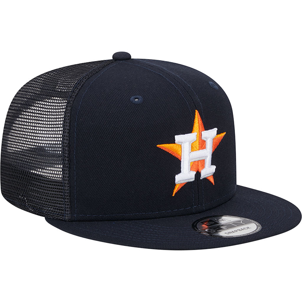 MLB Houston Astros New Era OTC Trucker 9FIFTY Snapback Hat - Navy