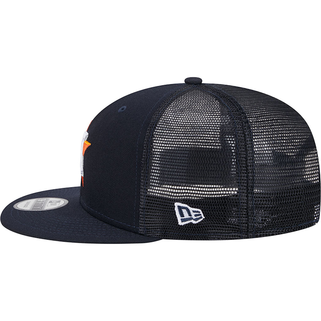 MLB Houston Astros New Era OTC Trucker 9FIFTY Snapback Hat - Navy