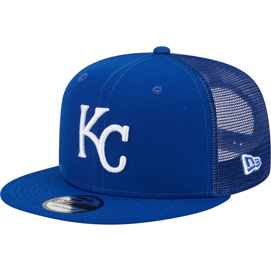 MLB Kansas City Royals New Era OTC Trucker 9FIFTY Snapback Hat - Blue