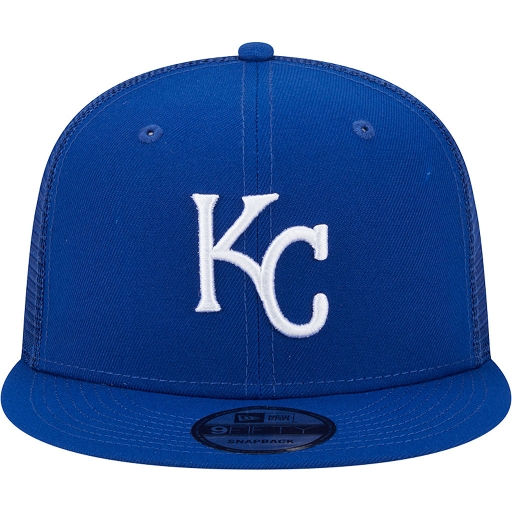 MLB Kansas City Royals New Era OTC Trucker 9FIFTY Snapback Hat - Blue