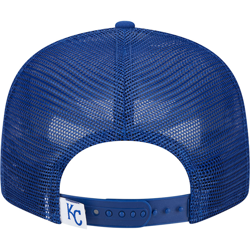 MLB Kansas City Royals New Era OTC Trucker 9FIFTY Snapback Hat - Blue