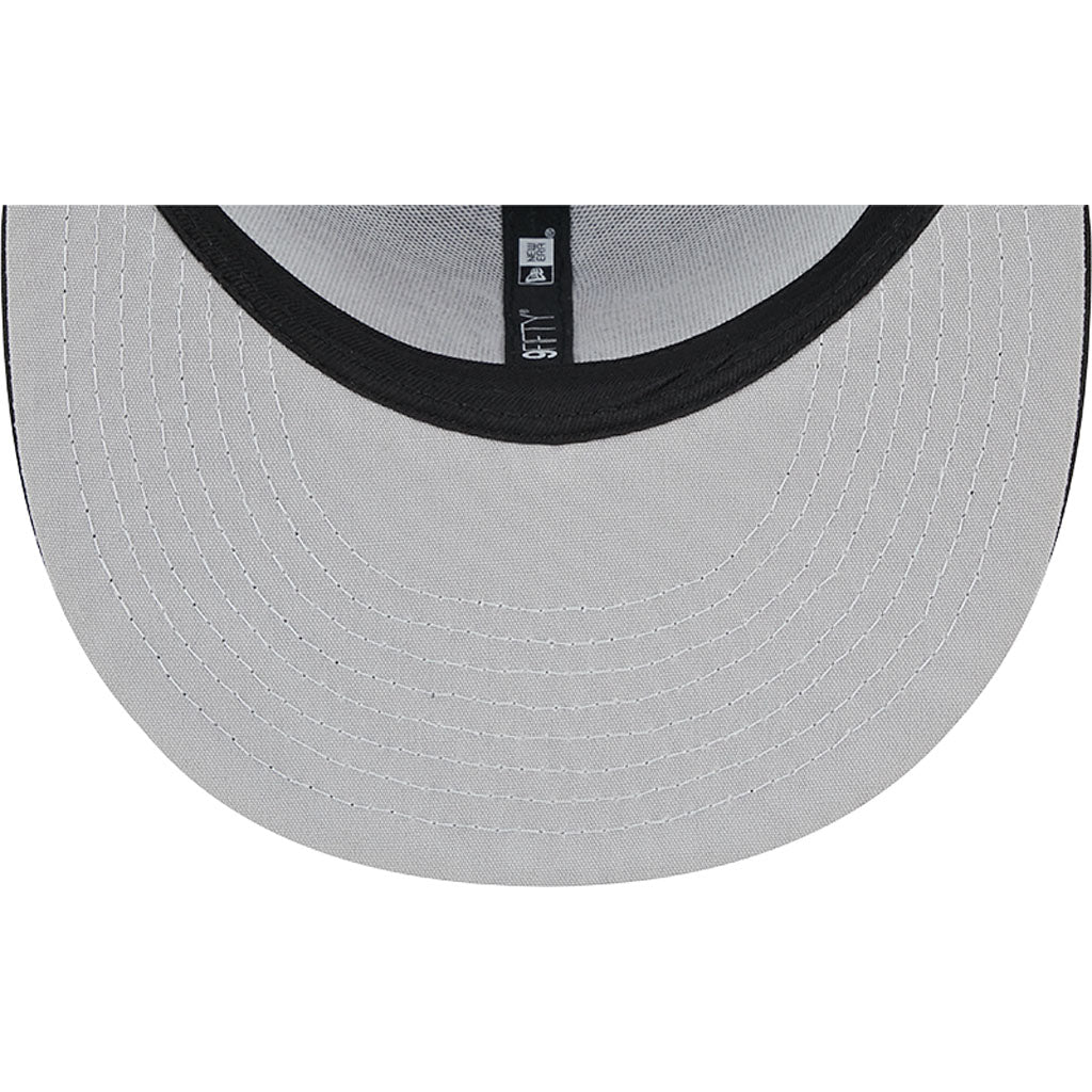 MLB Miami Marlins New Era OTC Trucker 9FIFTY Snapback Hat - Black