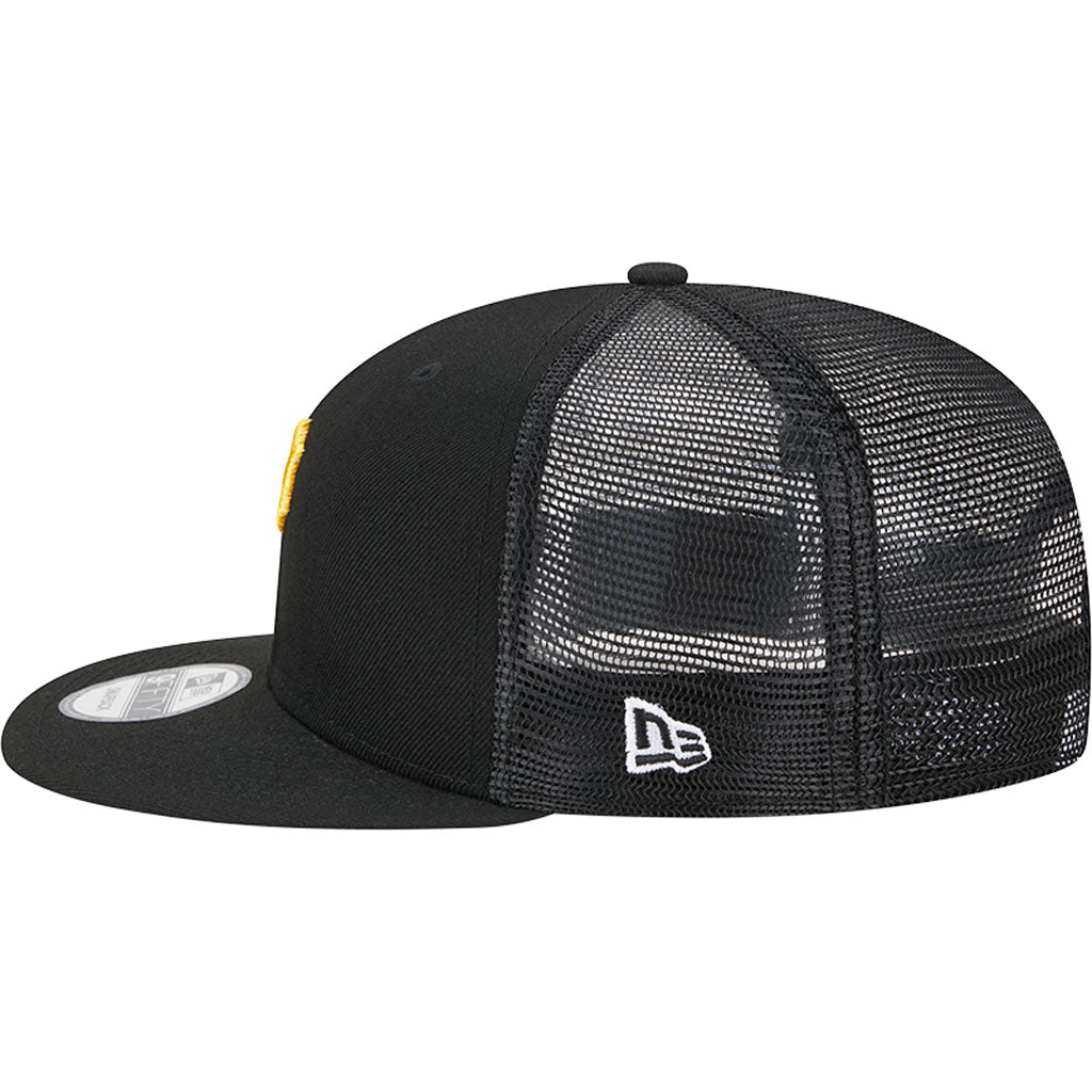 MLB Pittsburgh Pirates New Era OTC Trucker 9FIFTY Snapback Hat - Black