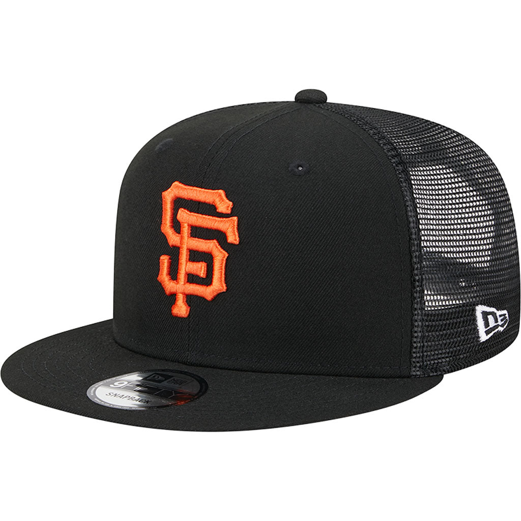 MLB San Francisco Giants New Era OTC Trucker 9FIFTY Snapback Hat - Black