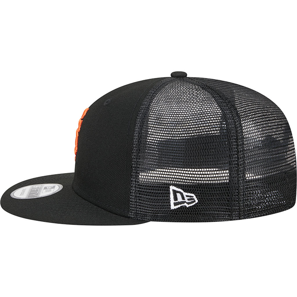 MLB San Francisco Giants New Era OTC Trucker 9FIFTY Snapback Hat - Black