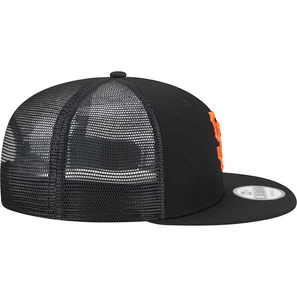 MLB San Francisco Giants New Era OTC Trucker 9FIFTY Snapback Hat - Black