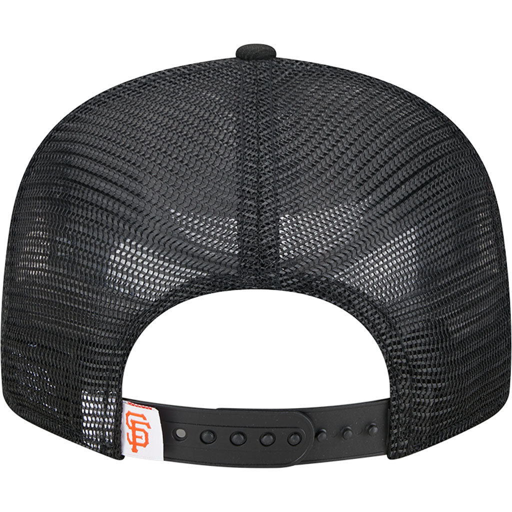 MLB San Francisco Giants New Era OTC Trucker 9FIFTY Snapback Hat - Black