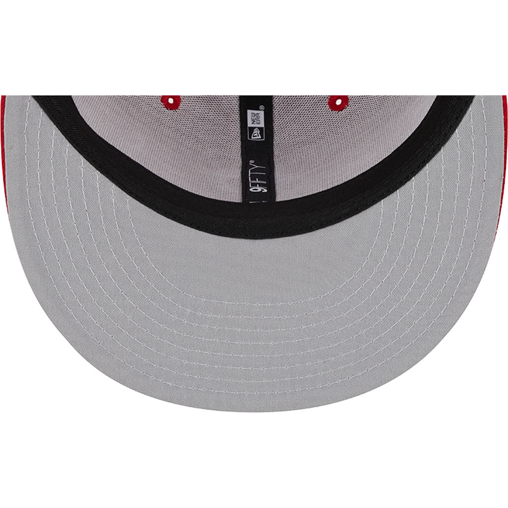MLB Philadelphia Phillies New Era OTC Trucker 9FIFTY Snapback Hat - Red