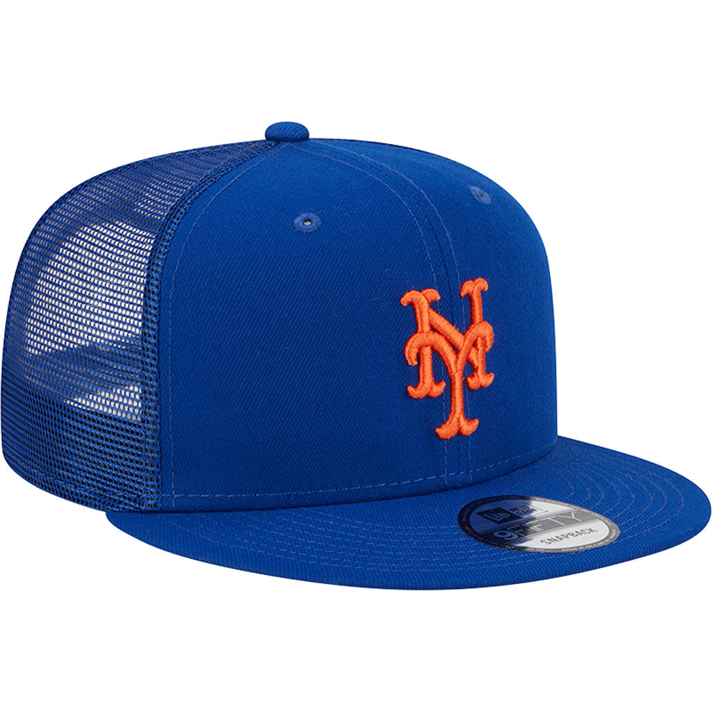 MLB New York Mets New Era OTC Trucker 9FIFTY Snapback Hat - Blue
