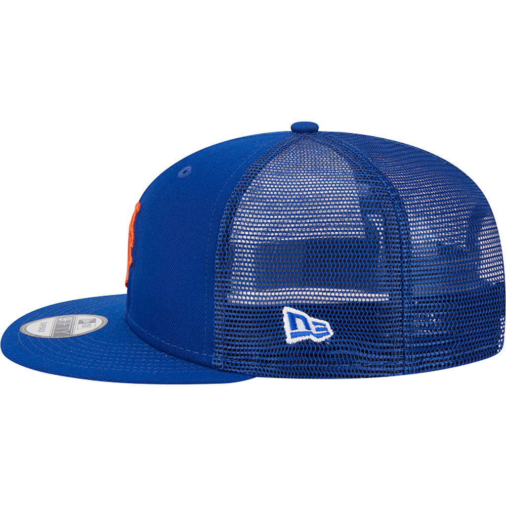 MLB New York Mets New Era OTC Trucker 9FIFTY Snapback Hat - Blue