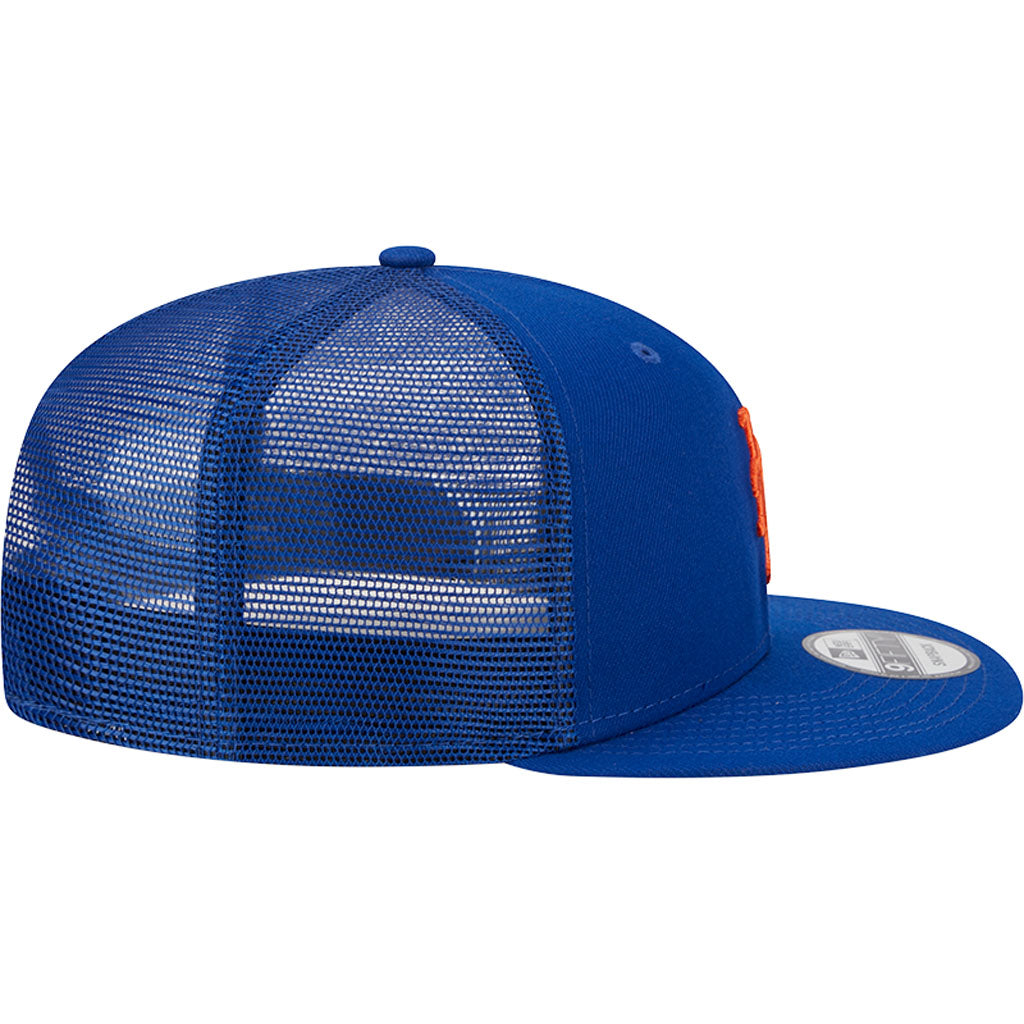 MLB New York Mets New Era OTC Trucker 9FIFTY Snapback Hat - Blue