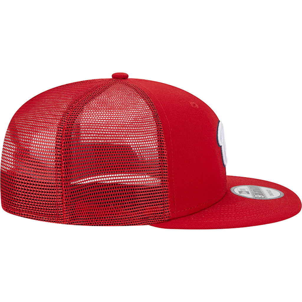 MLB Washington Nationals New Era OTC Trucker 9FIFTY Snapback Hat - Red