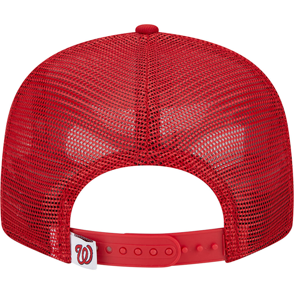 MLB Washington Nationals New Era OTC Trucker 9FIFTY Snapback Hat - Red