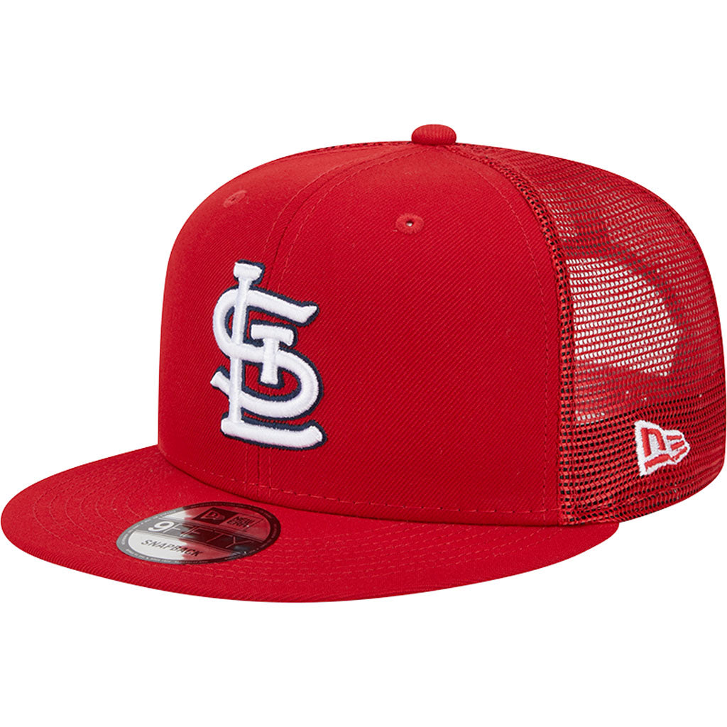 MLB St. Louis Cardinals New Era OTC Trucker 9FIFTY Snapback Hat - Red
