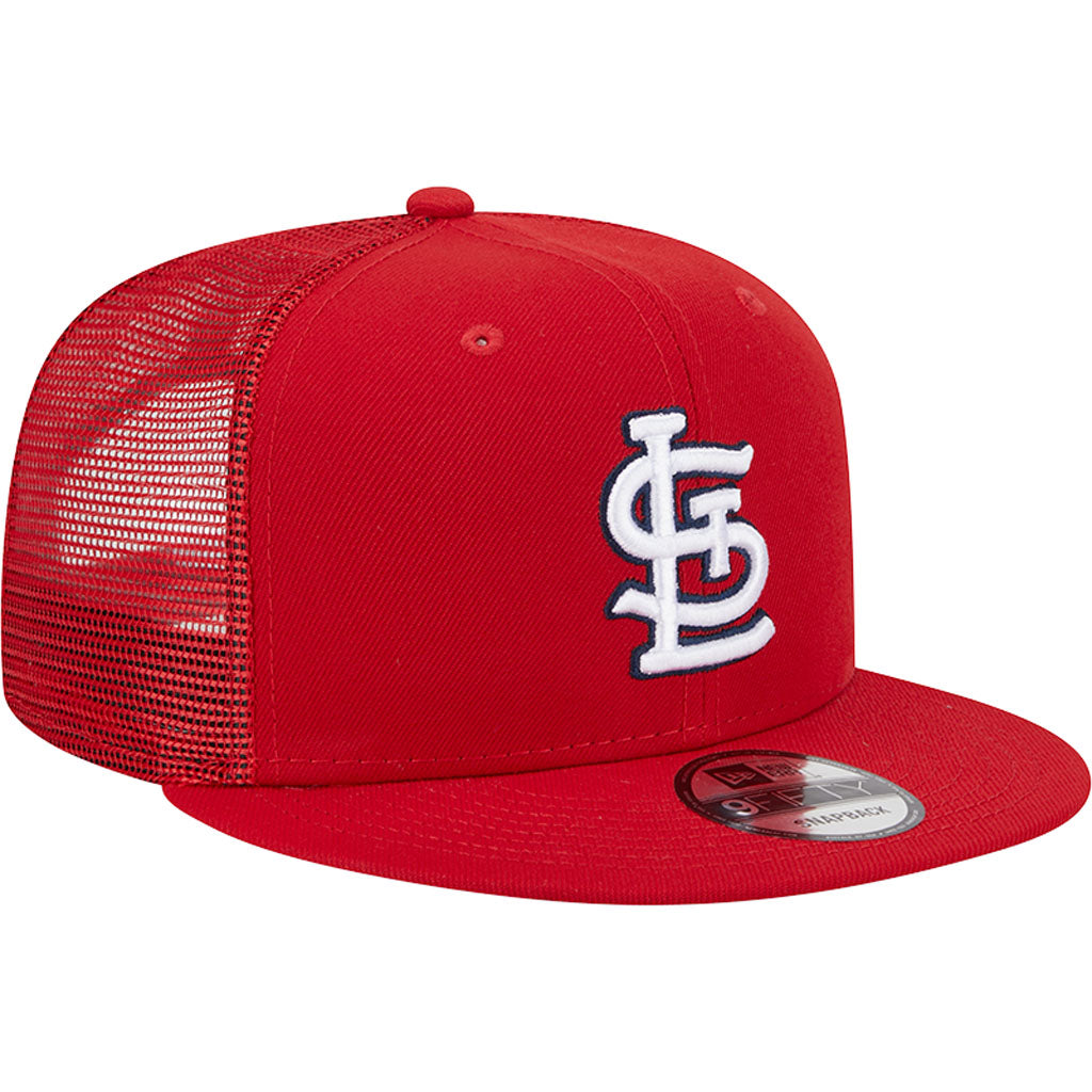 MLB St. Louis Cardinals New Era OTC Trucker 9FIFTY Snapback Hat - Red