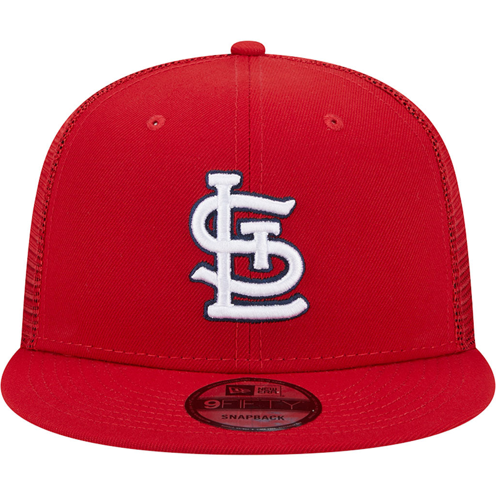 MLB St. Louis Cardinals New Era OTC Trucker 9FIFTY Snapback Hat - Red