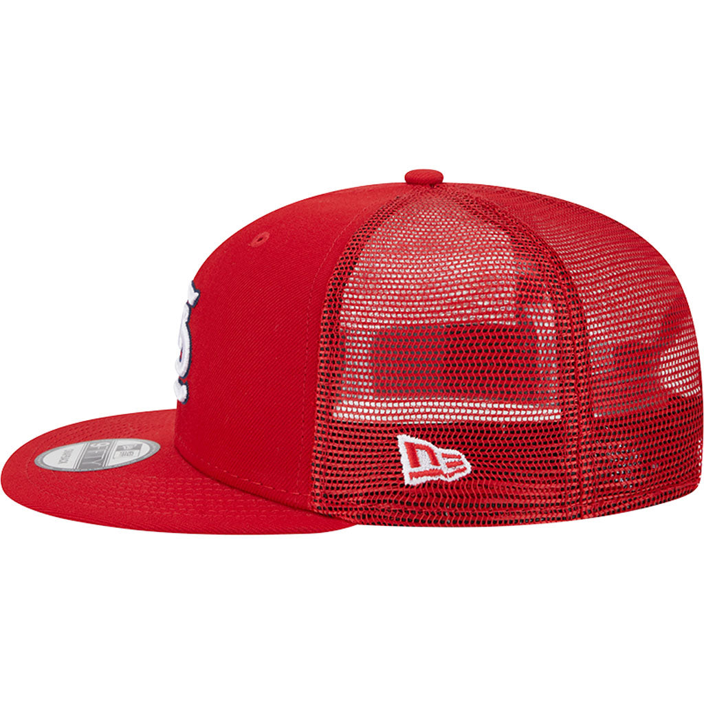 MLB St. Louis Cardinals New Era OTC Trucker 9FIFTY Snapback Hat - Red