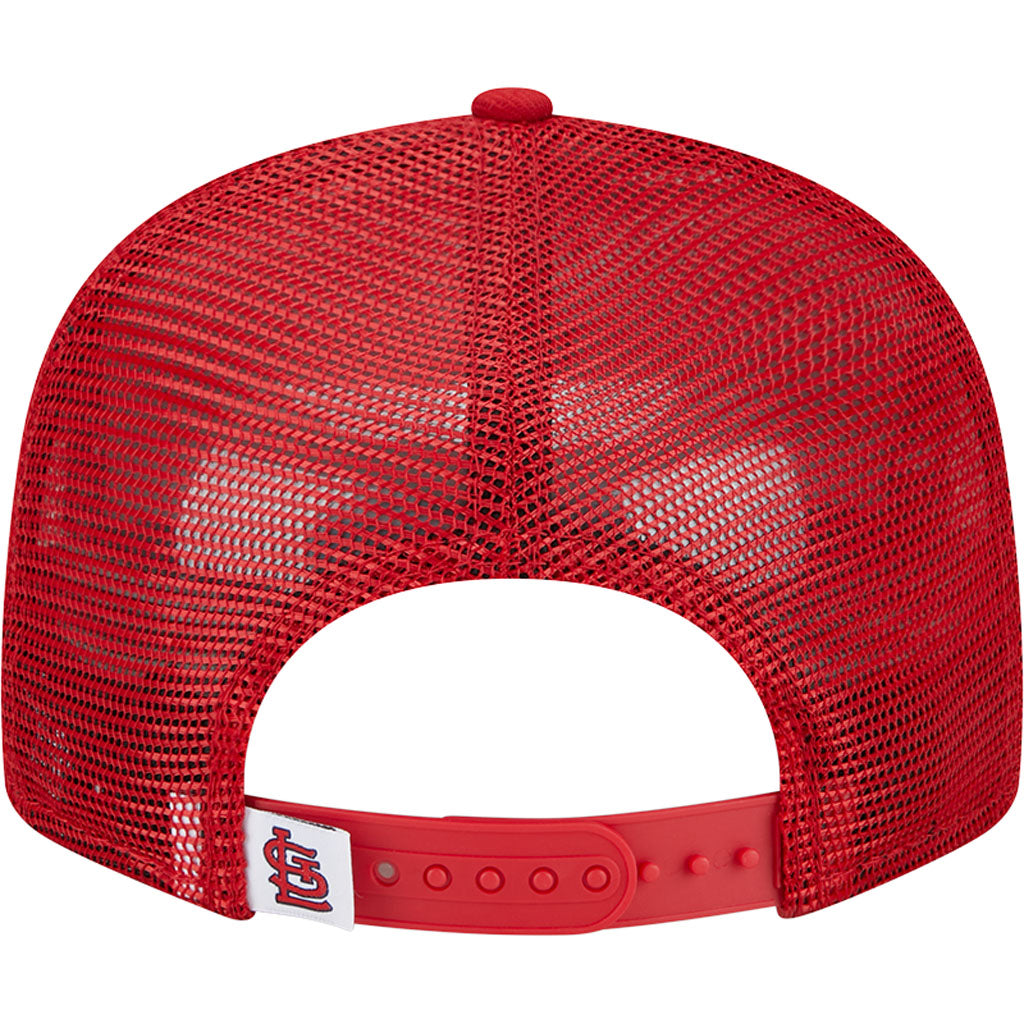 MLB St. Louis Cardinals New Era OTC Trucker 9FIFTY Snapback Hat - Red