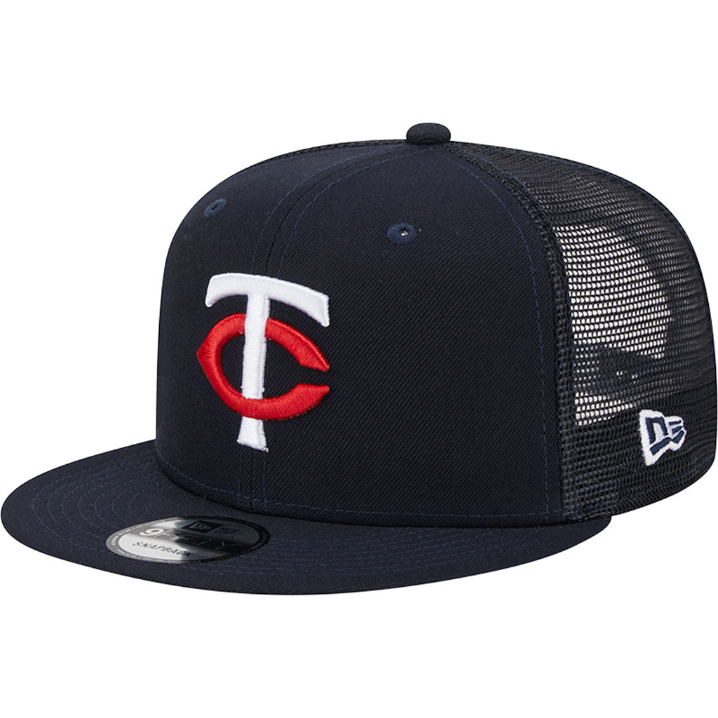 MLB Minnesota Twins New Era OTC Trucker 9FIFTY Snapback Hat - Navy
