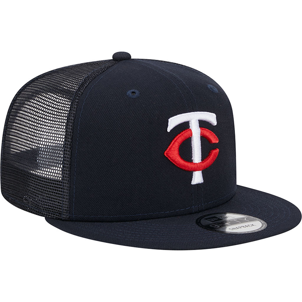 MLB Minnesota Twins New Era OTC Trucker 9FIFTY Snapback Hat - Navy