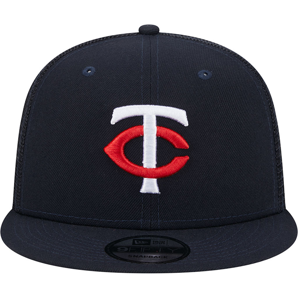 MLB Minnesota Twins New Era OTC Trucker 9FIFTY Snapback Hat - Navy