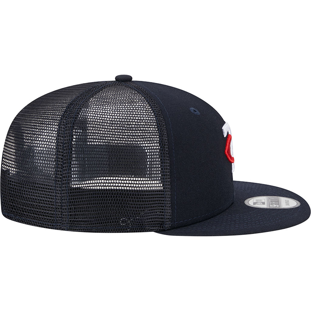 MLB Minnesota Twins New Era OTC Trucker 9FIFTY Snapback Hat - Navy