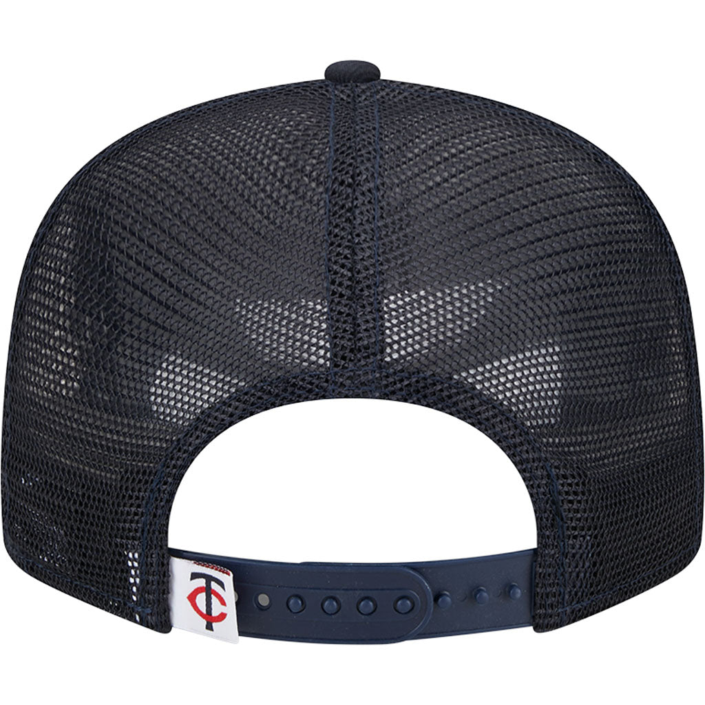 MLB Minnesota Twins New Era OTC Trucker 9FIFTY Snapback Hat - Navy