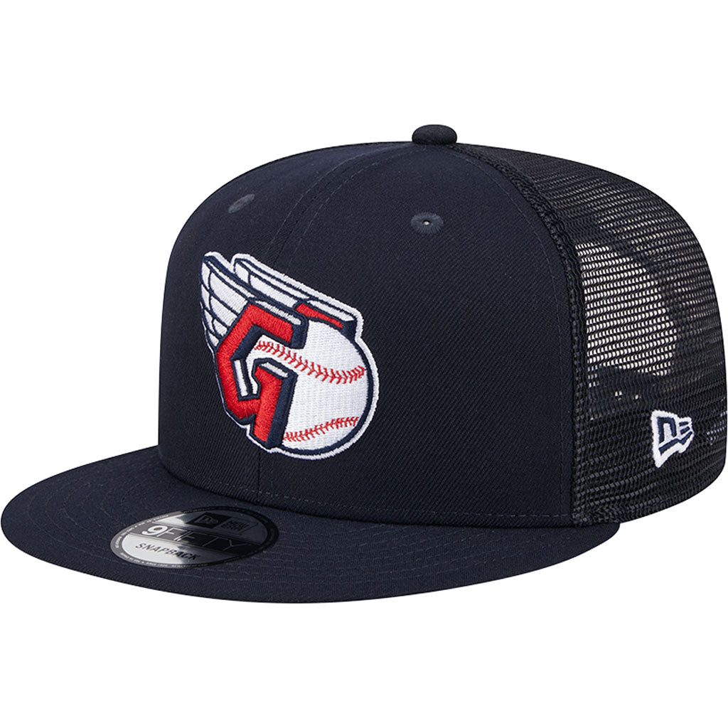MLB Cleveland Guardians New Era OTC Trucker 9FIFTY Snapback Hat - Navy