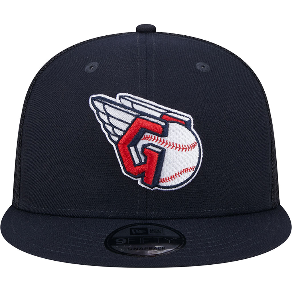 MLB Cleveland Guardians New Era OTC Trucker 9FIFTY Snapback Hat - Navy