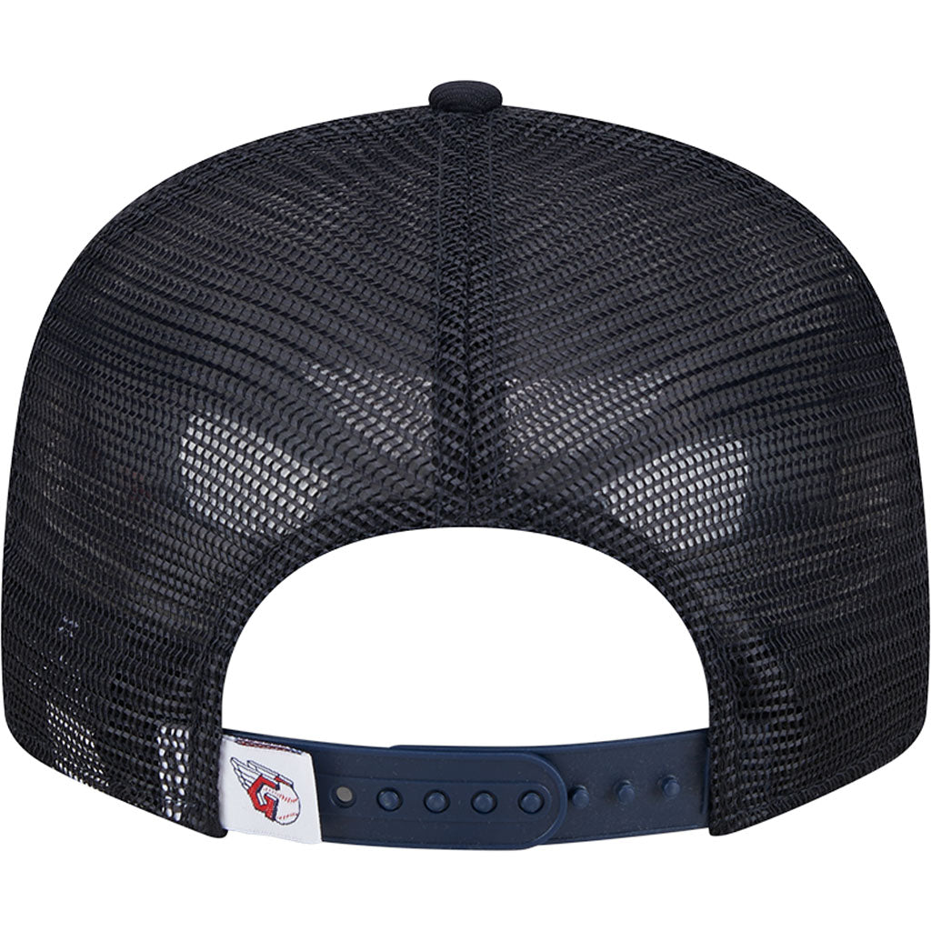 MLB Cleveland Guardians New Era OTC Trucker 9FIFTY Snapback Hat - Navy