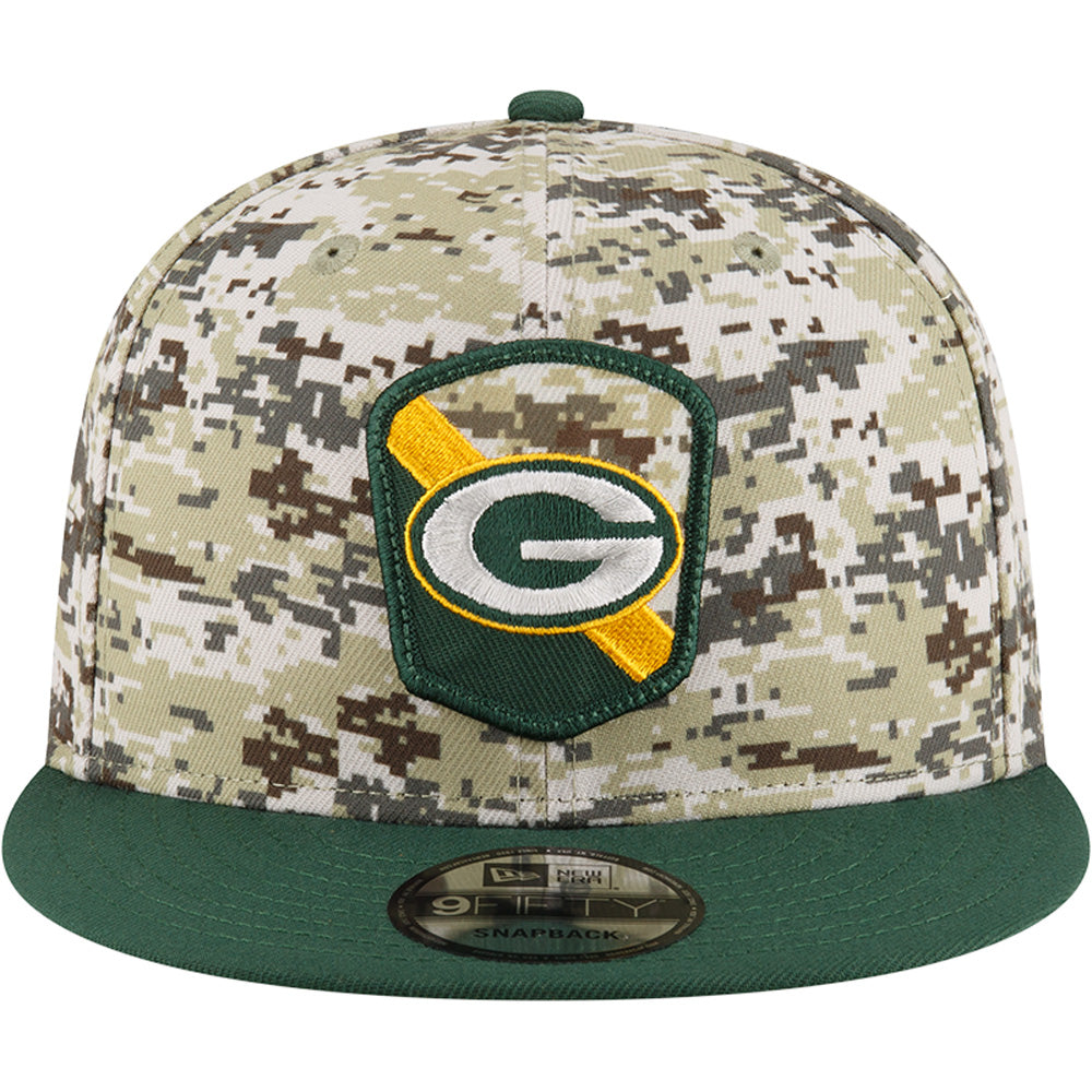 NFL Green Bay Packers New Era 2023 Salute to Service 9FIFTY Snapback