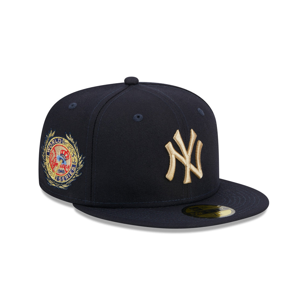 MLB New York Yankees New Era Laurel Sidepatch 59FIFTY Fitted