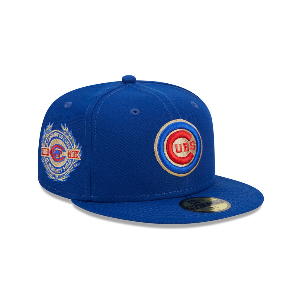 MLB Chicago Cubs New Era Laurel Sidepatch 59FIFTY Fitted
