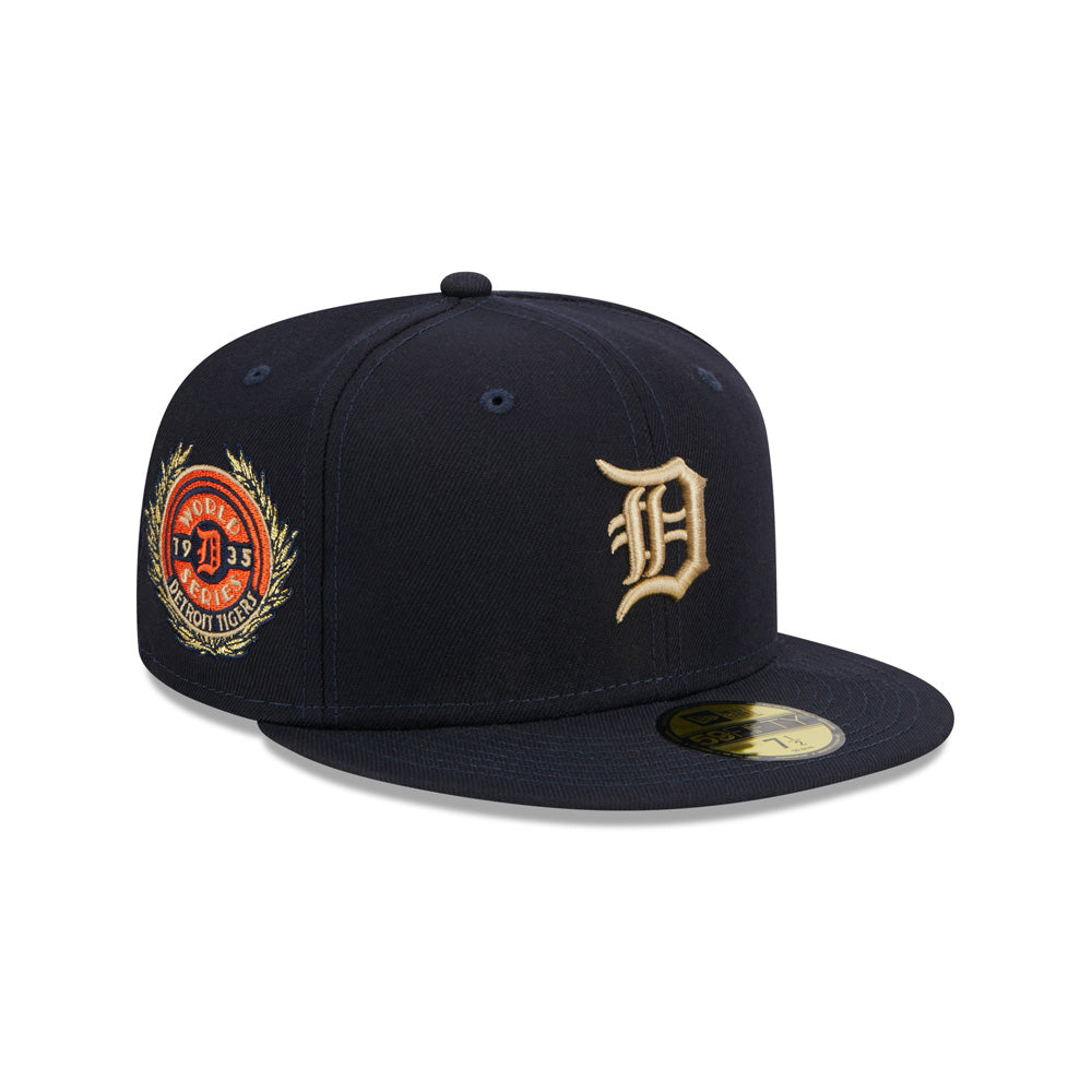 MLB Detroit Tigers New Era Laurel Sidepatch 59FIFTY Fitted